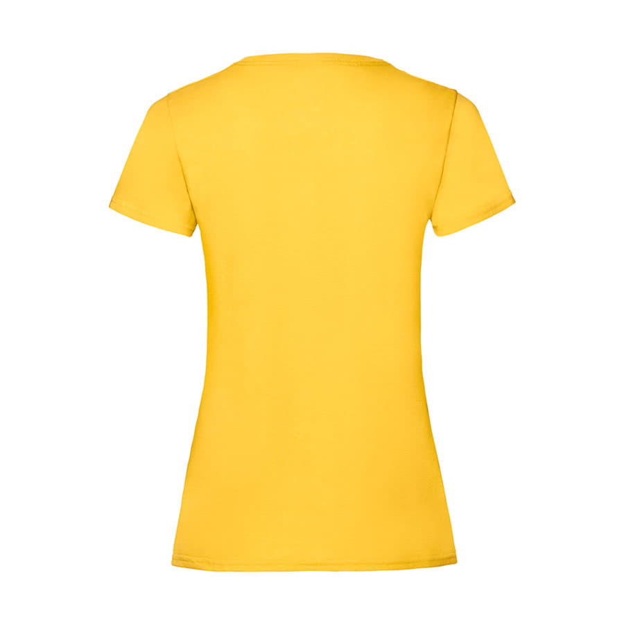 Футболка "Lady-Fit Valueweight T", солнечно-желтый_XS, 100% хлопок, 165 г/м2, желтый-1