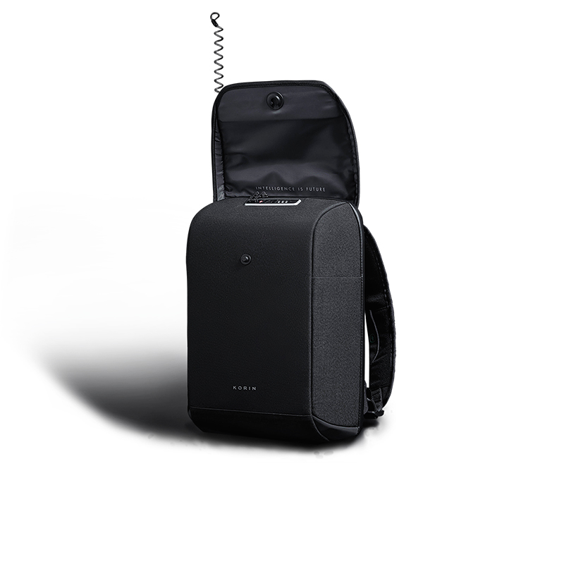 Рюкзак ClickPack X 45х32х15,5 см, с клапаном, черный-4