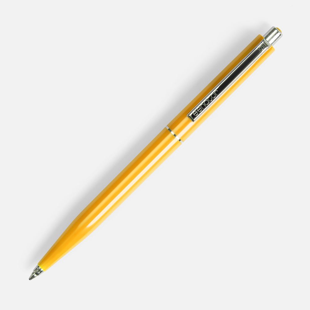 Ручка шариковая Senator Point, ver.2, желтая-2