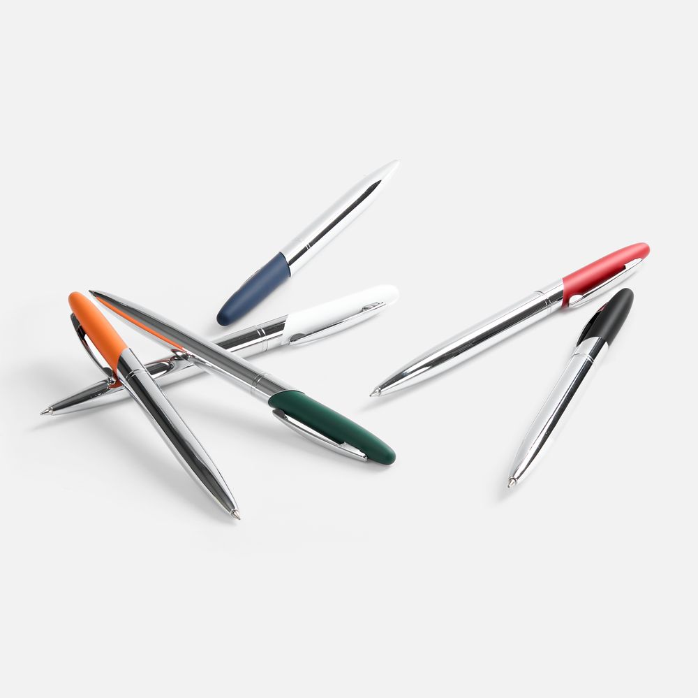 Ручка шариковая Dagger Soft Touch, черная-4