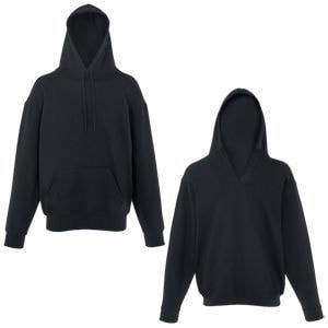 Толстовка мужская UNIQUE HOODIE 280, черный-0