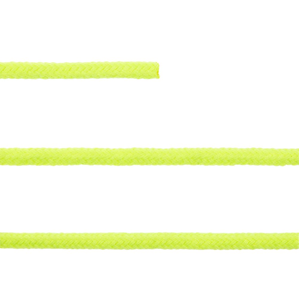 Круглый шнур Lasso S, желтый неон, 10 см-2