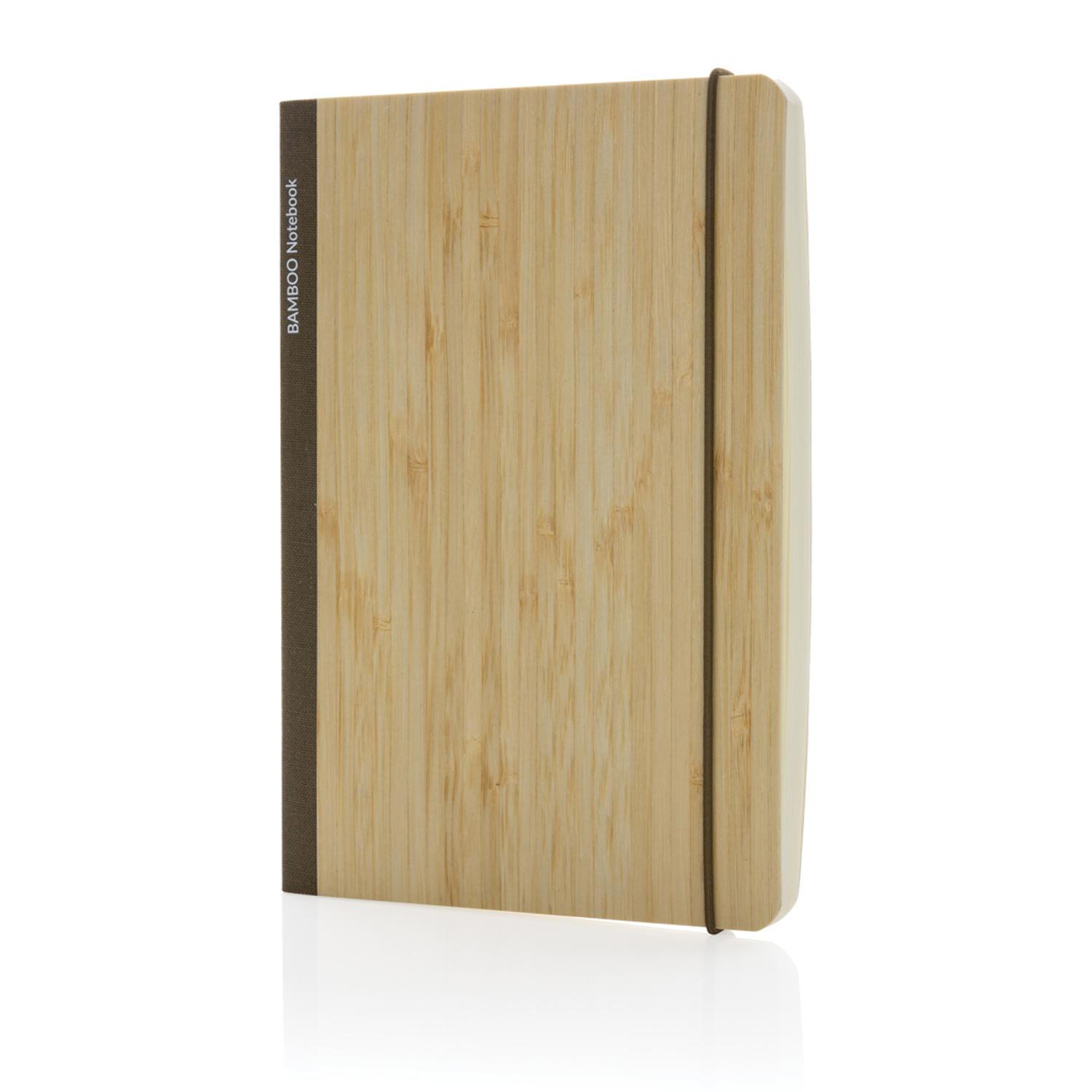 Блокнот Scribe с обложкой из бамбука, А5, 80 г/м²-0