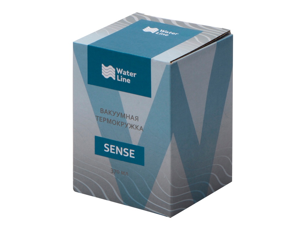 Вакуумная термокружка Sense, непротекаемая крышка, красный-5