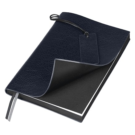 Ежедневник Flexy Foggia Leatherette B5, Тёмно-синий-0