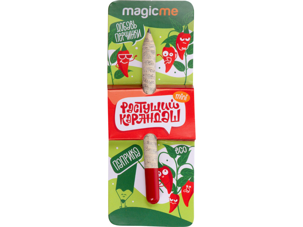 Растущий карандаш mini Magicme (1шт) - Паприка-3