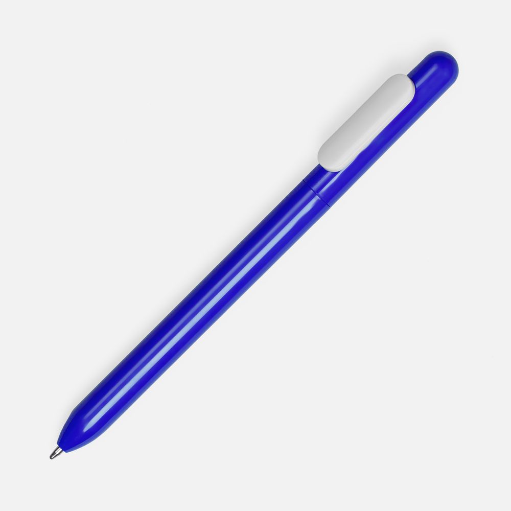 Ручка шариковая Swiper, синяя с белым-0