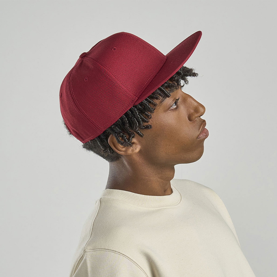 Бейсболка SNAP BACK-S, 6 клиньев, пластиковая застежка, темно-зелёный-1