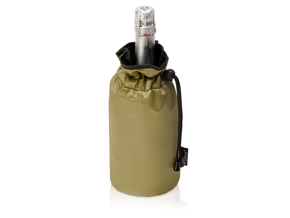 PWC CHAMP. COOLER BAG GOLD/Охладитель для бутылки шампанского Cold bubbles, золотой-1