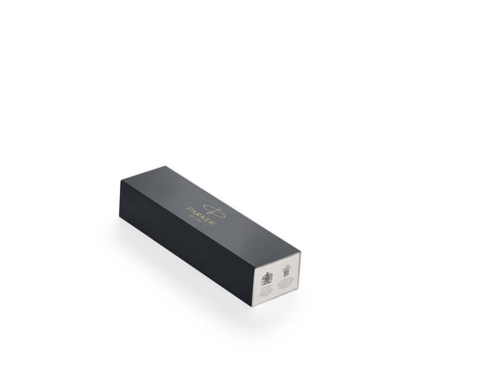Шариковая ручка Parker IM Premium Warm Silver (grey)  GT, стержень: M, цвет чернил: blue, в подарочной упаковке.-3