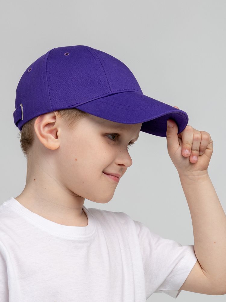 Бейсболка детская Capture Kids, фиолетовая-2