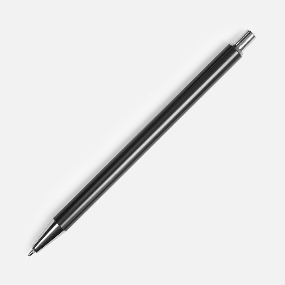 Ручка шариковая Slim Beam, черная-1