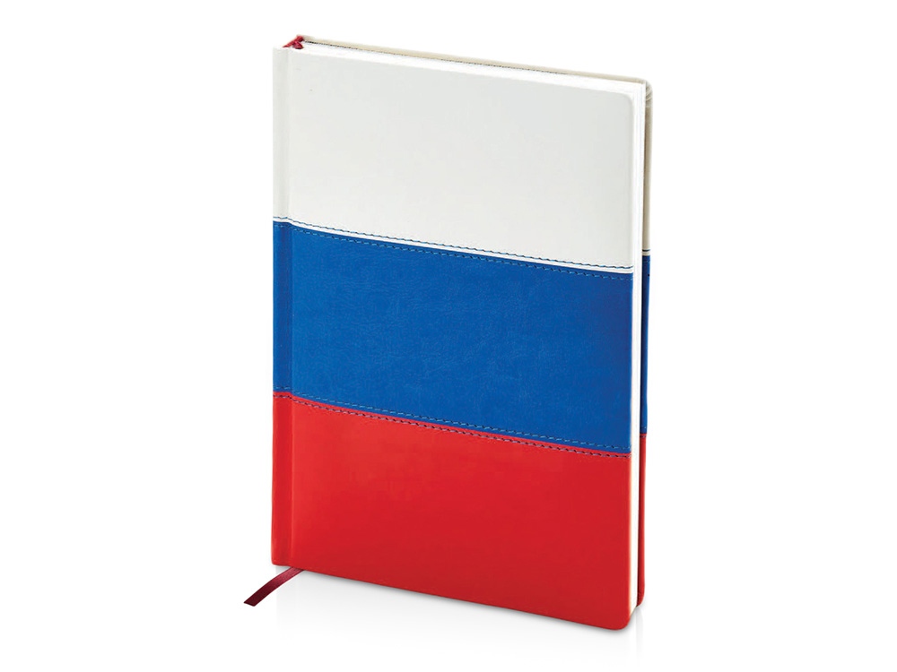 Ежедневник недатированный А5+ Россия. Флаг-0