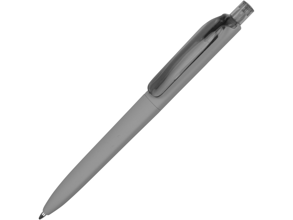 Ручка шариковая Prodir DS8 PRR софт-тач, серый-0