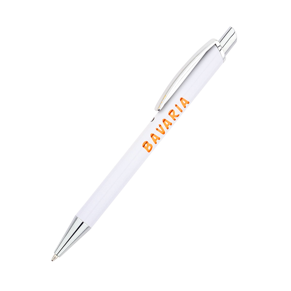 Ручка металлическая Bright, Оранжевый-0