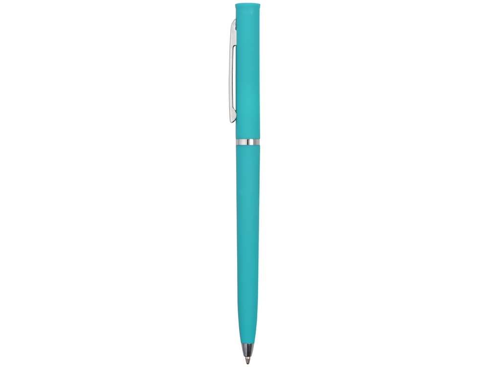 Ручка шариковая Navi soft-touch, голубой-2