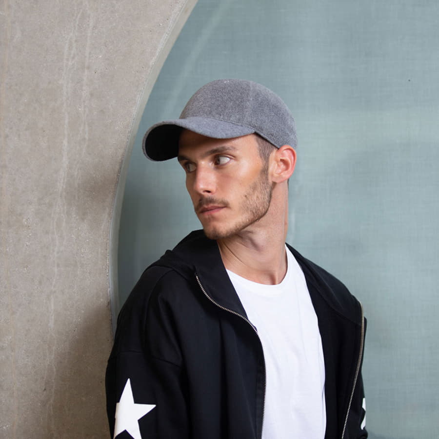 Бейсболка UNI-CAP POLARFLEECE, без панелей и швов, без застежки, темно-синий-1