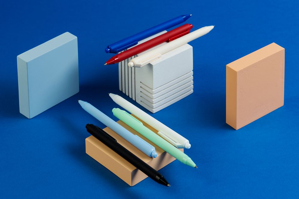 Ручка шариковая Cursive Soft Touch, зеленая-2