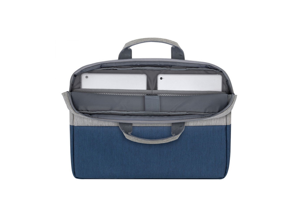 RIVACASE 7532 grey/dark blue сумка для ноутбука 15.6''-10