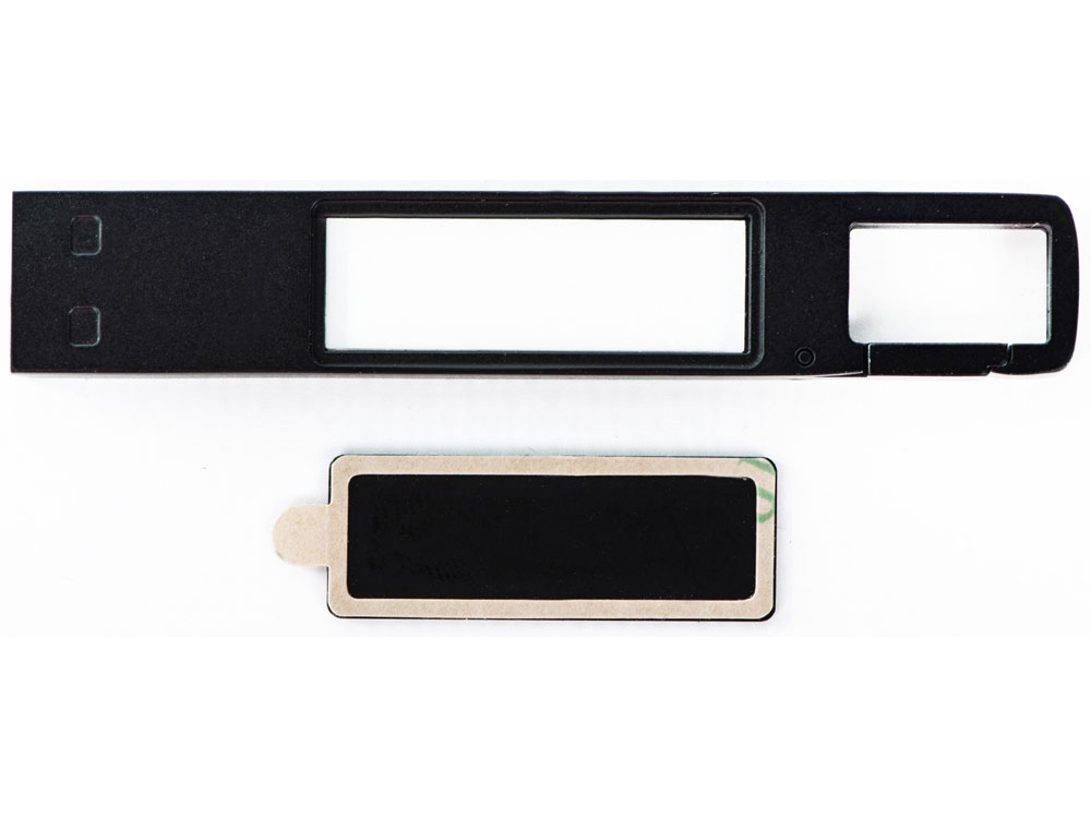 USB 2.0- флешка на 32 Гб c подсветкой логотипа Hook LED, темно-серый, красная подсветка-7