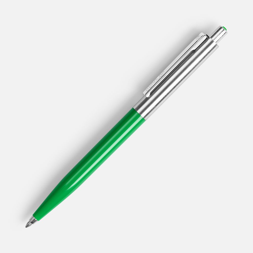 Ручка шариковая Senator Point Metal, ver.2, зеленая-1
