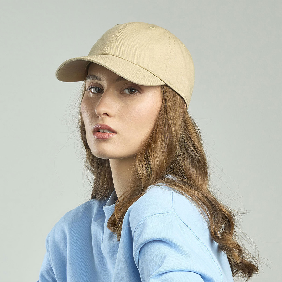Бейсболка DAD HAT-S, 6 клиньев, металлическая застежка, розовый-4