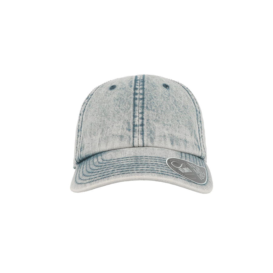 Бейсболка DAD HAT, 6 клиньев, металлическая застежка, голубой-4
