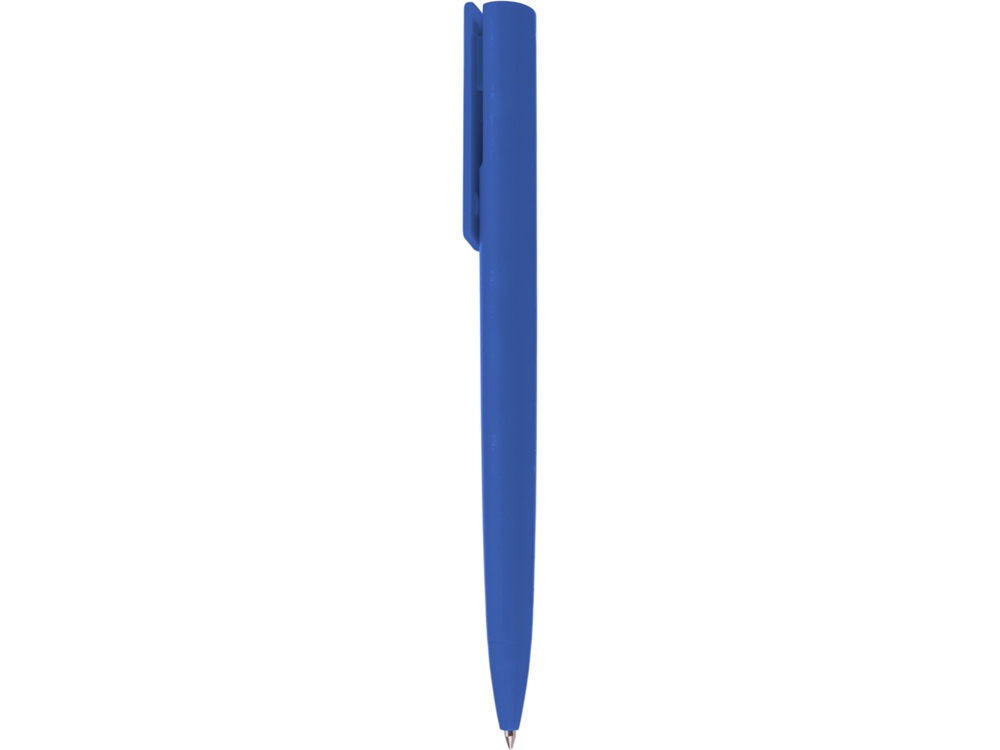 Ручка пластиковая шариковая Taper Solid, матовый синий-2