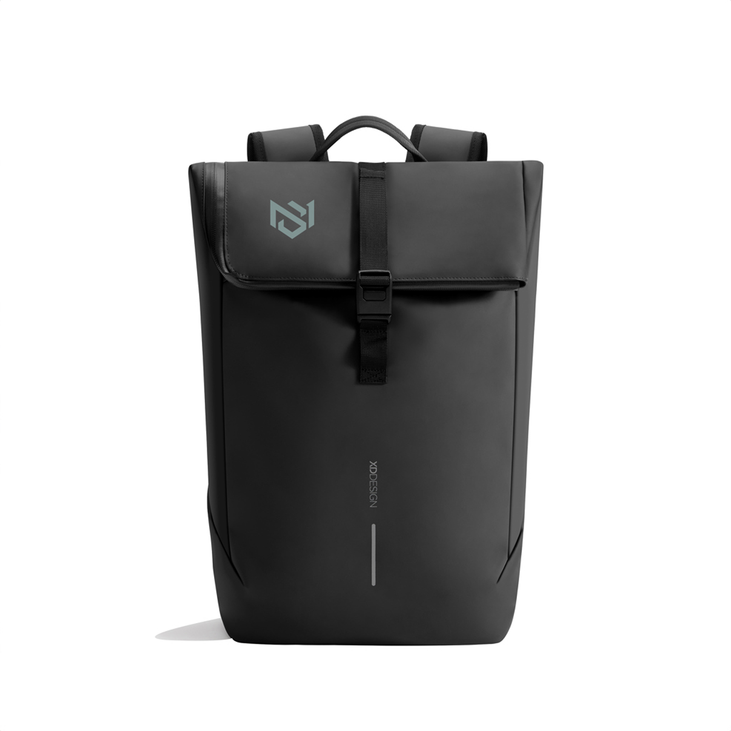Антикражный водонепроницаемый рюкзак Urban Flap-Top, черный-29
