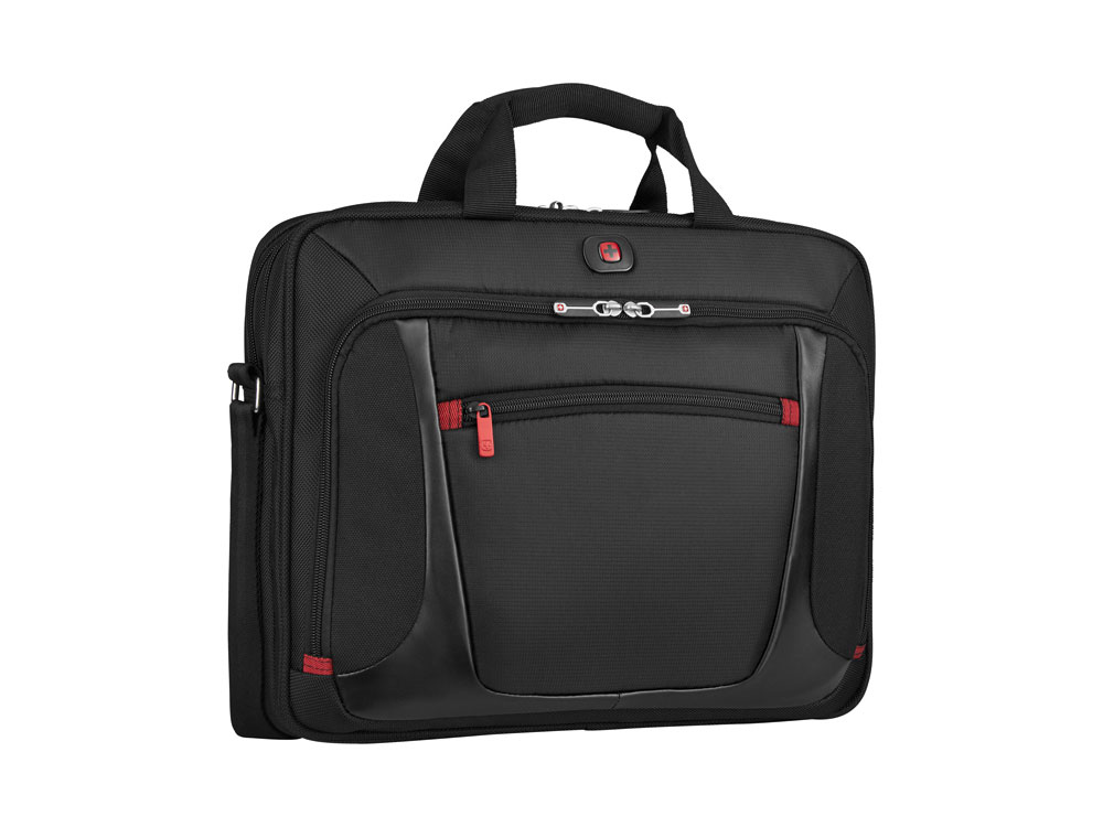 Портфель для ноутбука 15'' WENGER Sensor, черный, полиэстер/ПВХ, 40 x 15 x 33 см, 9 л-4