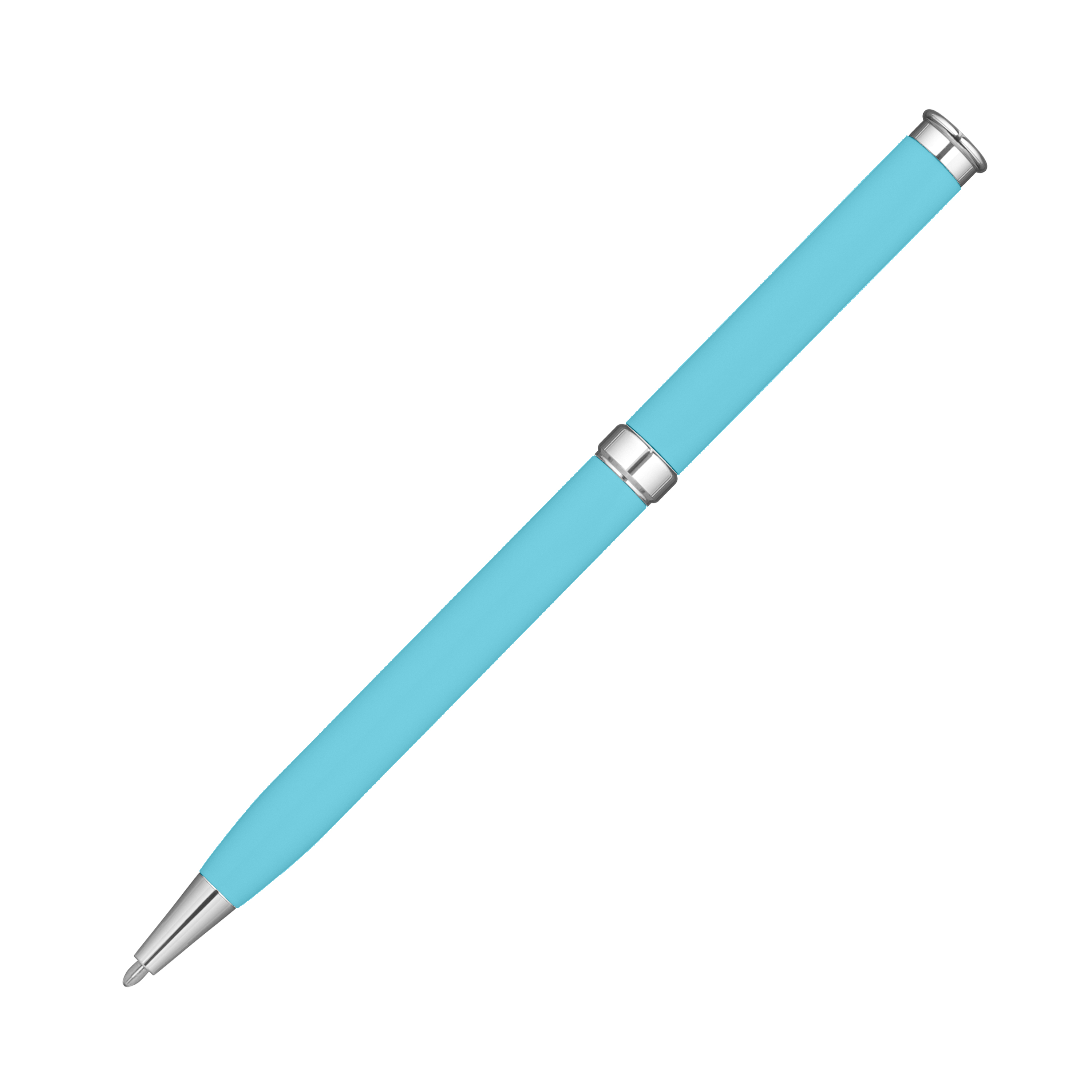 Шариковая ручка Бенуа (Benua), голубая-2