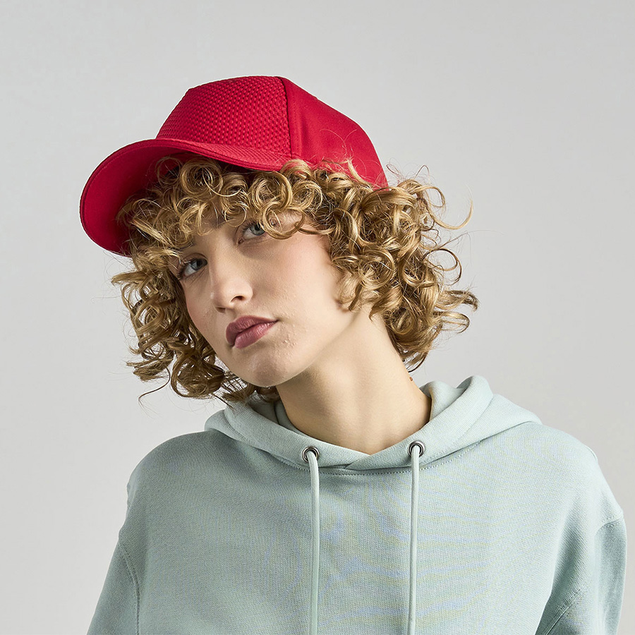 Бейсболка GEAR-S, 5 клиньев, застёжка на липучке, черный-4
