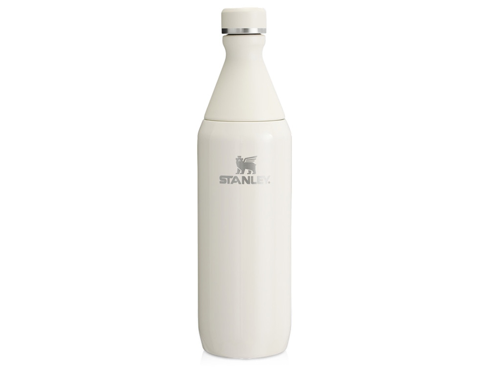 Бутылка для воды Stanley All Day Slim объемом 600 мл - Cream-0