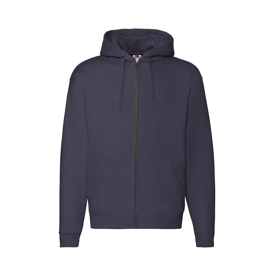 Толстовка с начесом PREMIUM HOODED SWEAT JACKET 280, глубокий темно-синий-0