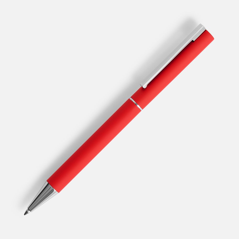 Ручка шариковая Blade Soft Touch, красная-0