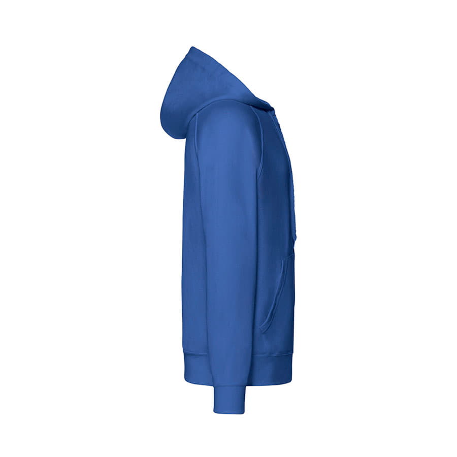 Толстовка без начеса LIGHTWEIGHT HOODED SWEAT JACKET 240, ярко-синий-3