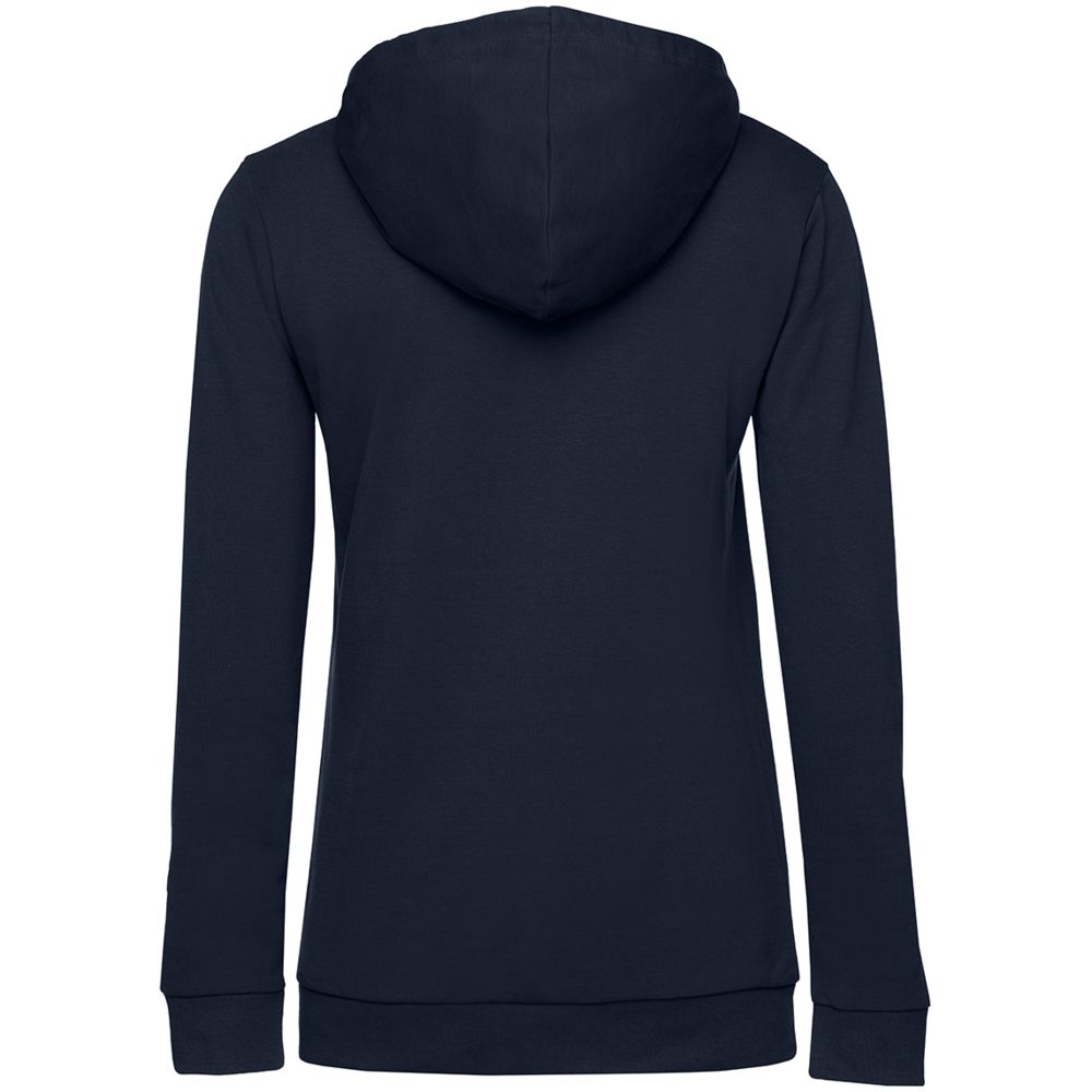 Толстовка с капюшоном женская Hoodie, темно-синяя-2