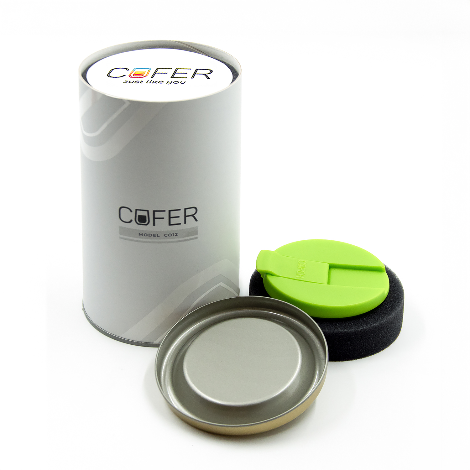 Набор Cofer Tube NEO DUO CO12s (М) grey (голубой с салатовым)-4