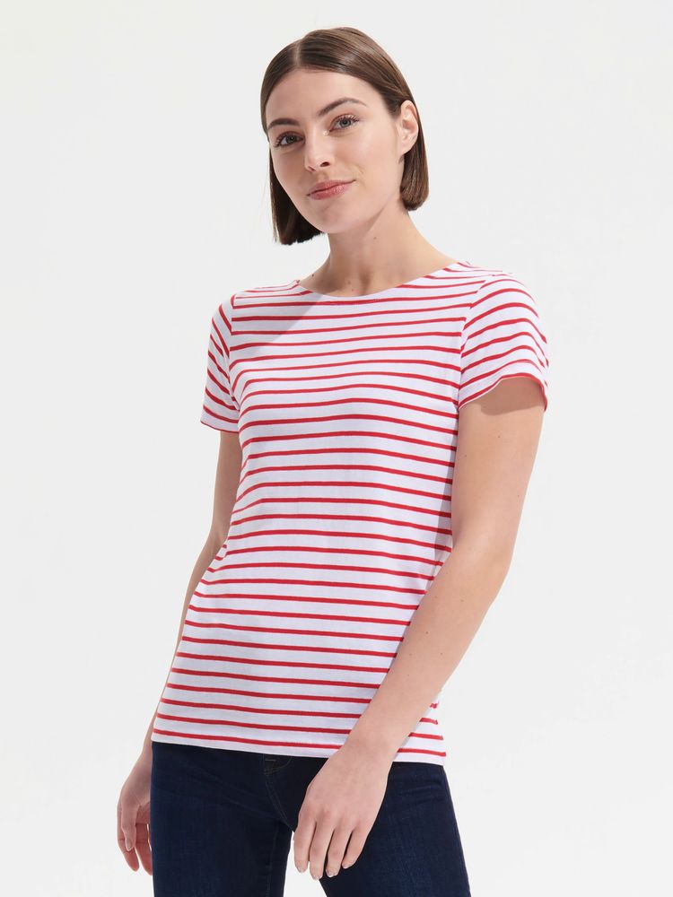 Футболка Miles Women серая с желтым-4