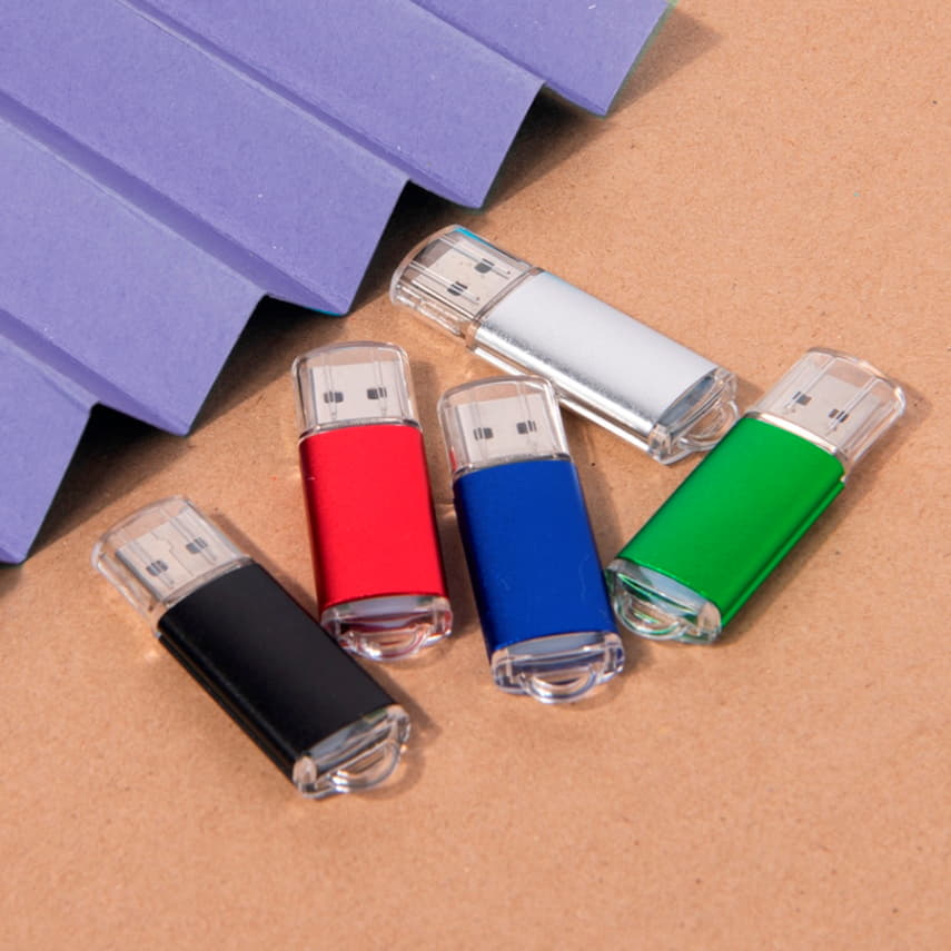 USB flash-карта ASSORTI (16Гб), ярко-красный-4
