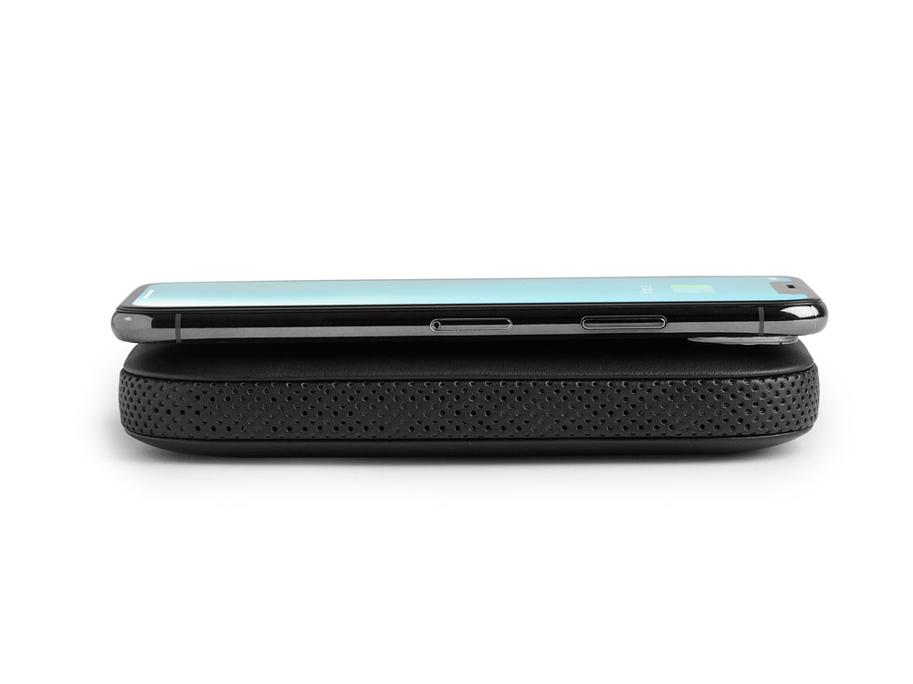 Внешний аккумулятор с беспроводной колонкой Powersound, черный-5