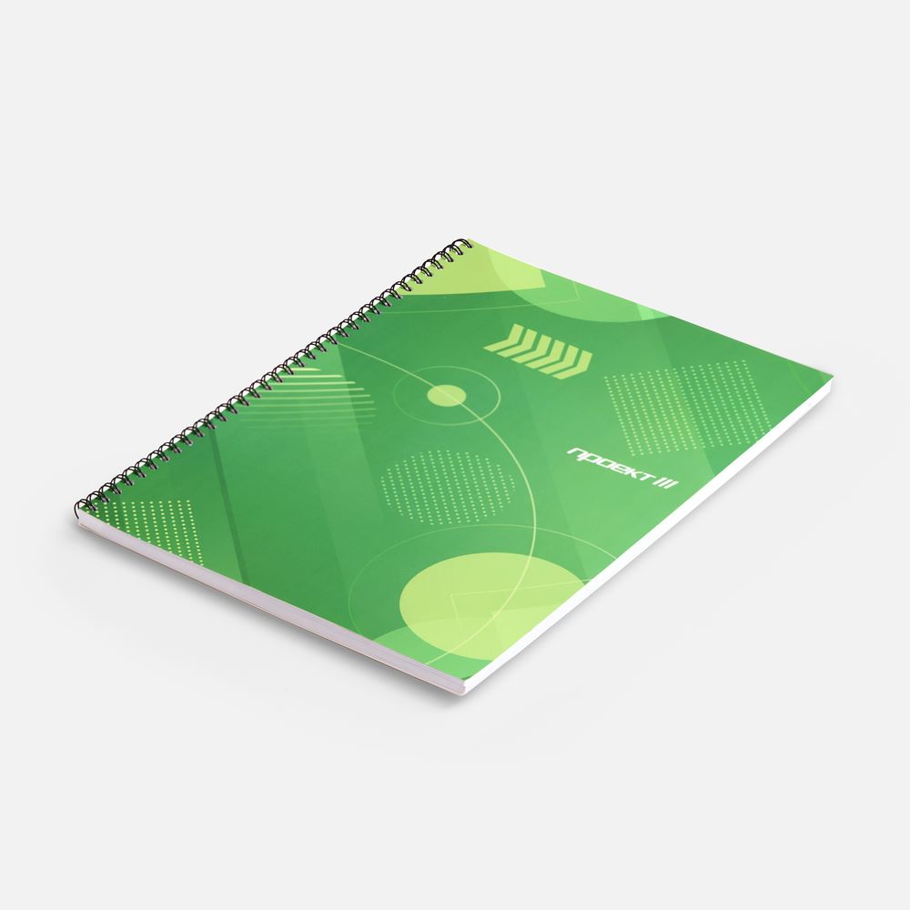 Блокнот на заказ Sketch Print M, в клетку-2