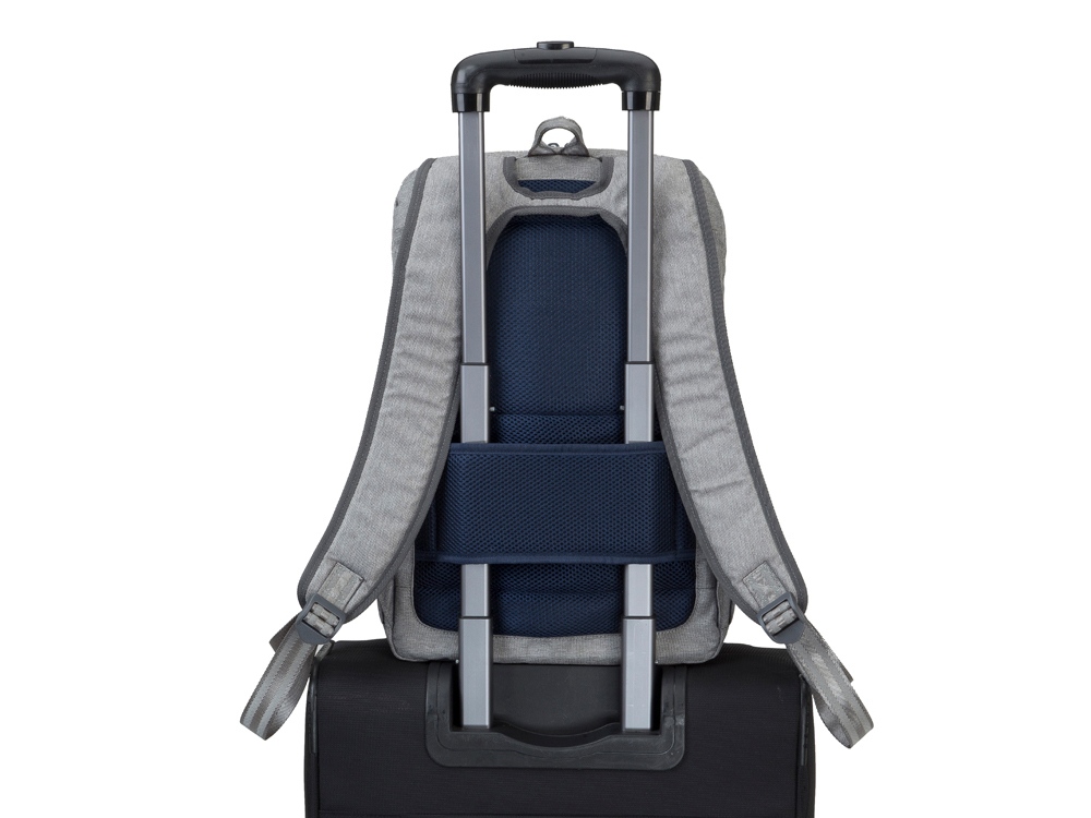 RIVACASE 7760 grey ECO рюкзак для ноутбука 15.6-8