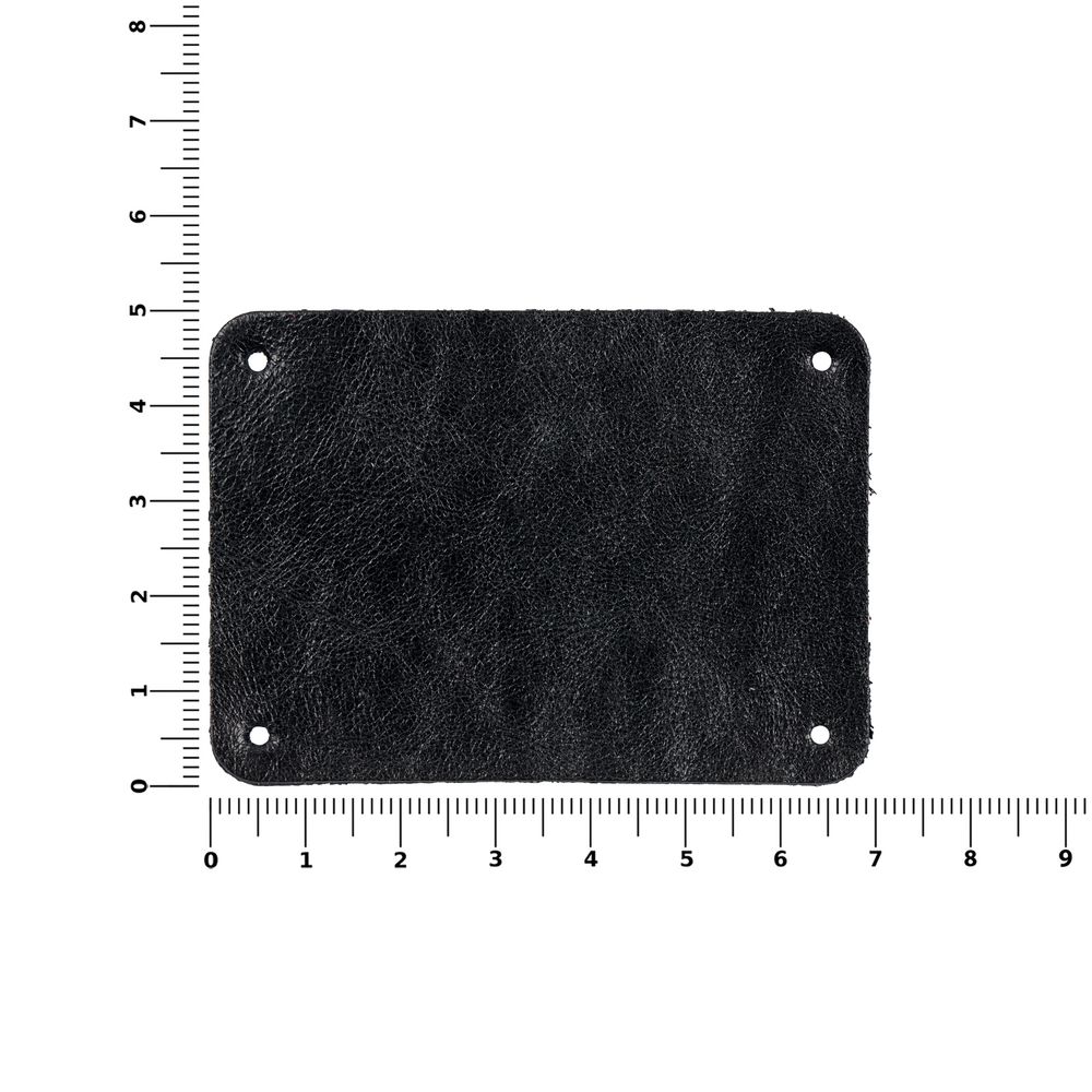 Лейбл кожаный Beta, XL, черный-3