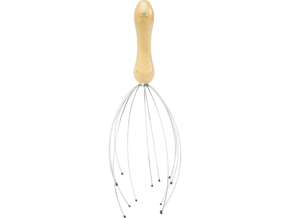 Hator Массажер головы из бамбука , natural-3