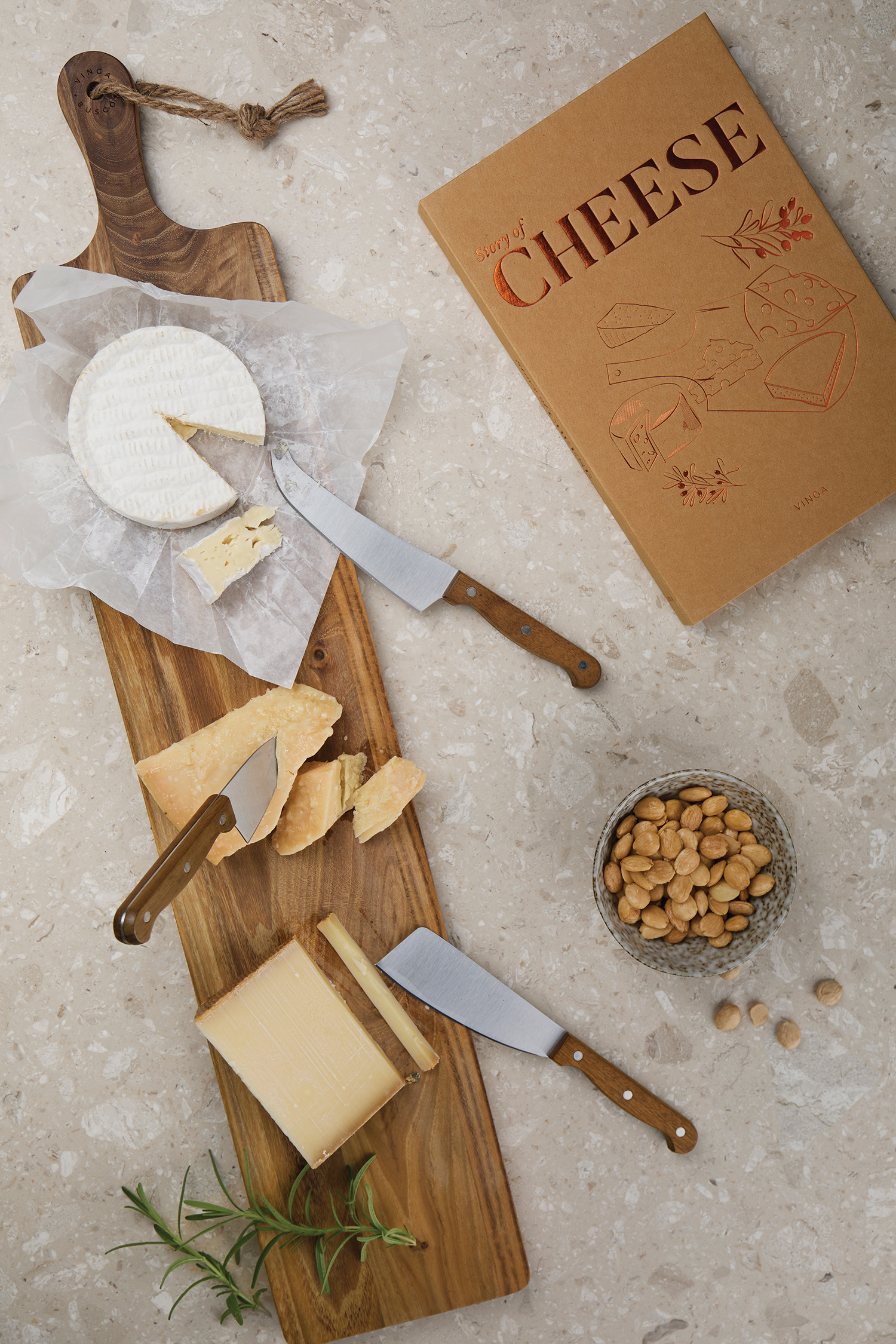 Набор ножей для сыра VINGA Story of Cheese-4