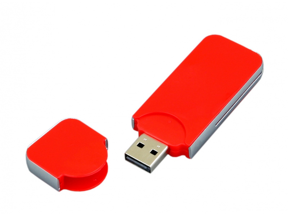 USB-флешка на 8 Гб в стиле I-phone, прямоугольнй формы, красный-1