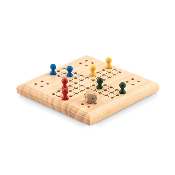 Игра лудо, древесный-0
