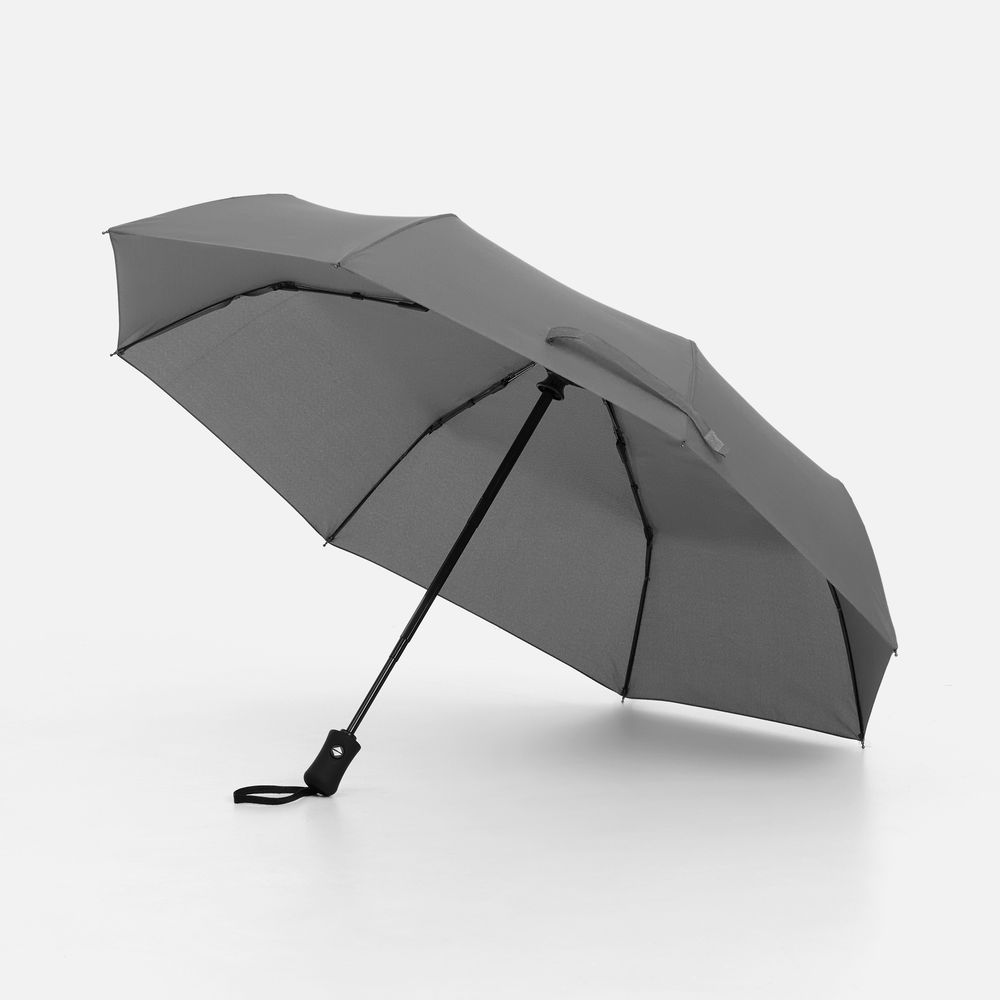 Зонт складной Monsoon, серый-1