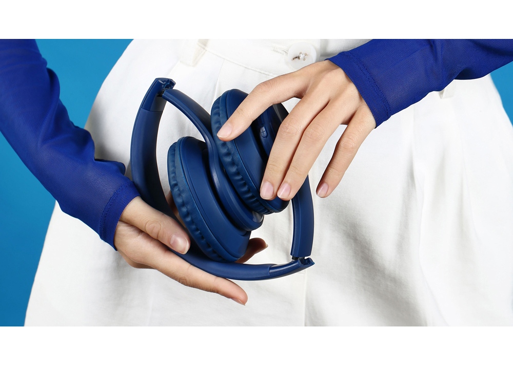 Беспроводные наушники Rombica MySound BH-14 Blue-10